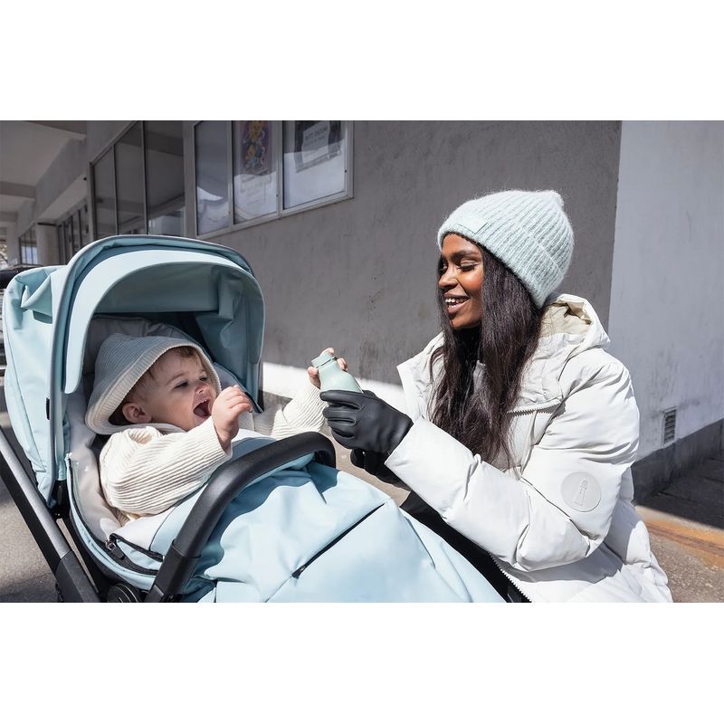 Sport si Outdoor - Camping - Saci de dormit - Thule Footmuff - Sac de dormit pentru copil, culoare Grey Melanj - Infinity.ro