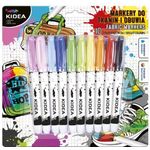 Carti si Birotica - Birotica - Instrumente de scris - Markere si carioci - Set de 10 markere incaltaminte si tesaturi, Kidea Markers, multicolore - Infinity.ro