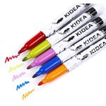 Carti si Birotica - Birotica - Instrumente de scris - Markere si carioci - Set de 10 markere incaltaminte si tesaturi, Kidea Markers, multicolore - Infinity.ro