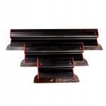 Casa si Gradina - Constructii - Vopsea si tencuieli - Unelte de vopsit si tencuit - Set 3 gletiere profesionale, inox, 25, 40, 60 cm, Ergoplast - Infinity.ro