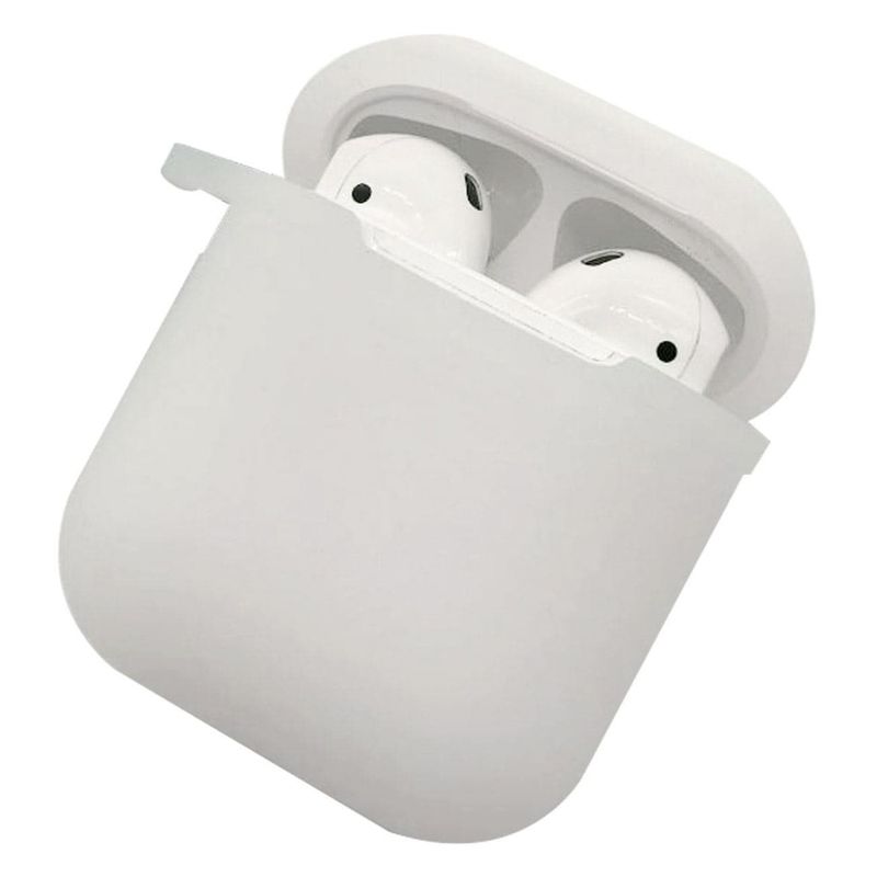 TV, Audio-Video si Foto - Portabile audio - Casti audio - Husa de protectie din silicon cu carlige prindere MCT pentru casti Apple Airpods - Infinity.ro