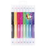 Carti si Birotica - Birotica - Instrumente de scris - Markere si carioci - Set 8 carioci, cu doua capete, 16 culori, Kidea FD16KKA - Infinity.ro