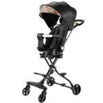 Jucarii, Copii si Bebe - Carucioare si articole de transport - Carucioare - Carucioare sport - Carucior copii 6 - 36 luni, sport, pliabil, pozitie de somn, copertina neagra - Infinity.ro