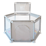 Casa si Gradina - Mobilier - Mobilier copii - Tarcuri copii - Tarc copii cu 50 de bile colorate, loc de joaca, Gri, interior - exterior - Infinity.ro