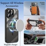 Laptop, Telefoane si Tablete - Telefoane mobile si accesorii - Accesorii Telefoane - Huse telefoane - Husa si Folie Protectie pentru iPhone 16 Pro TPU, Protectie si pentru Camera, MagSafe, Anti-Alunecare - Infinity.ro