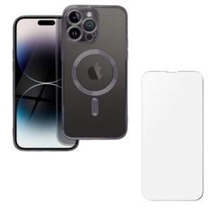Husa si Folie Protectie pentru iPhone 16 Pro TPU, Protectie si pentru Camera, MagSafe, Anti-Alunecare