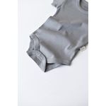 Fashion, accesorii si bijuterii - Copii - Imbracaminte copii - Body-uri copii - Body din bumbac organic Gri BabyCosy (Marime: 12-18 Luni) - Infinity.ro
