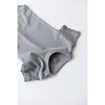 Fashion, accesorii si bijuterii - Copii - Imbracaminte copii - Body-uri copii - Body din bumbac organic Gri BabyCosy (Marime: 12-18 Luni) - Infinity.ro