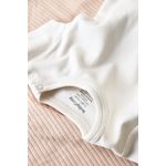Fashion, accesorii si bijuterii - Copii - Imbracaminte copii - Body-uri copii - Body din bumbac organic Ecru BabyCosy (Marime: 9-12 luni) - Infinity.ro