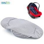 Jucarii, Copii si Bebe - Carucioare si articole de transport - Accesorii transport copii - Reductor scaun auto 0-13 kg (Culoare: Gri) - Infinity.ro