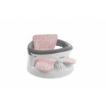 Jucarii, Copii si Bebe - Hrana si alaptare - Scaune de masa bebe - Pernuta pentru scaunul de masa sau baie, BabyJem, 26x40 cm (Culoare: Gri) - Infinity.ro