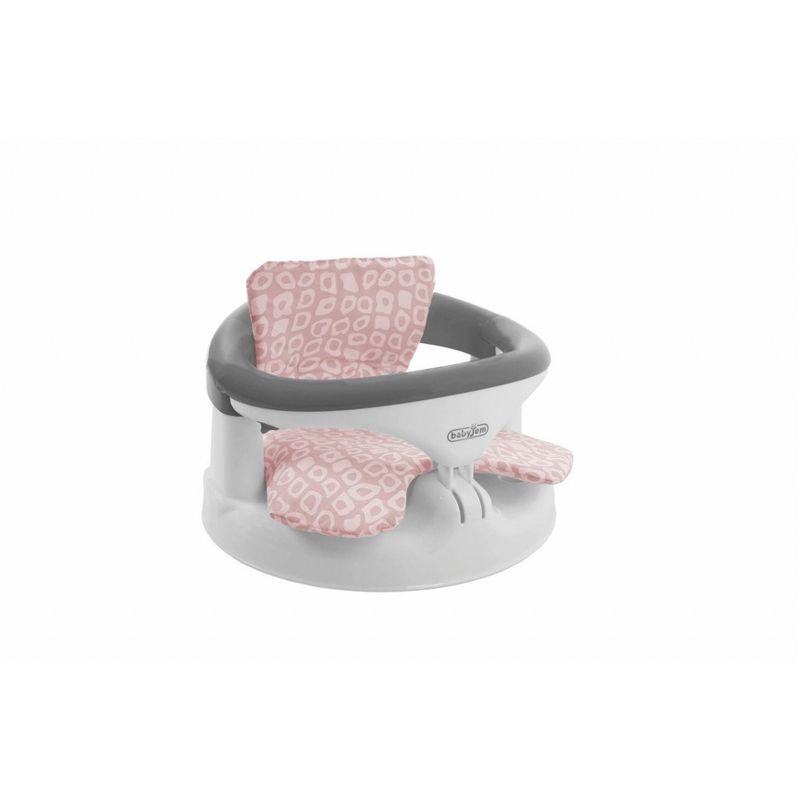 Jucarii, Copii si Bebe - Hrana si alaptare - Scaune de masa bebe - Pernuta pentru scaunul de masa sau baie, BabyJem, 26x40 cm (Culoare: Gri) - Infinity.ro
