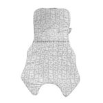 Jucarii, Copii si Bebe - Hrana si alaptare - Scaune de masa bebe - Pernuta pentru scaunul de masa sau baie, BabyJem, 26x40 cm (Culoare: Gri) - Infinity.ro