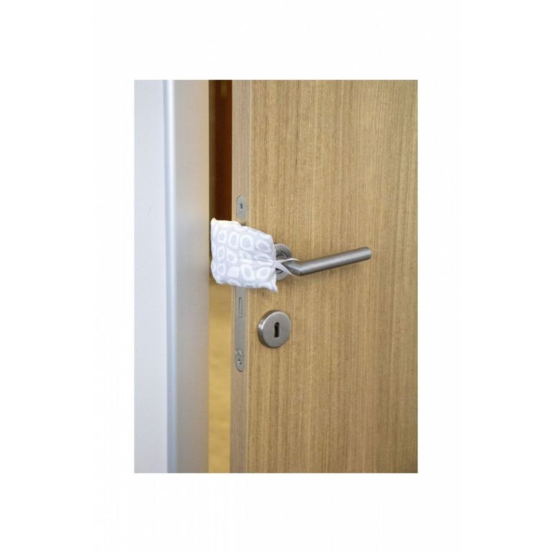 Casa si Gradina - Constructii - Usi interior, exterior si garaj - Accesorii usi - Opritor pentru usa cu elastic BabyJem (Culoare: Roz) - Infinity.ro