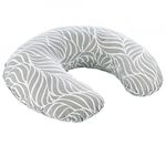 Jucarii, Copii si Bebe - Maternitate - Accesorii alaptare - Perna pentru alaptat 2 in 1 Nursing Pillow, BabyJem (Culoare: Bleu) - Infinity.ro