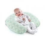 Jucarii, Copii si Bebe - Maternitate - Accesorii alaptare - Perna pentru alaptat 2 in 1 Nursing Pillow, BabyJem (Culoare: Bleu) - Infinity.ro