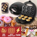 Electronice si Electrocasnice - Electrocasnice bucatarie - Aparate de gatit & desert - Aparate de preparat desert - Aparat electric pentru preparat gogosi - Donut maker SONIFER SF-6066 750W - Infinity.ro