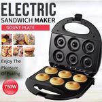 Electronice si Electrocasnice - Electrocasnice bucatarie - Aparate de gatit & desert - Aparate de preparat desert - Aparat electric pentru preparat gogosi - Donut maker SONIFER SF-6066 750W - Infinity.ro