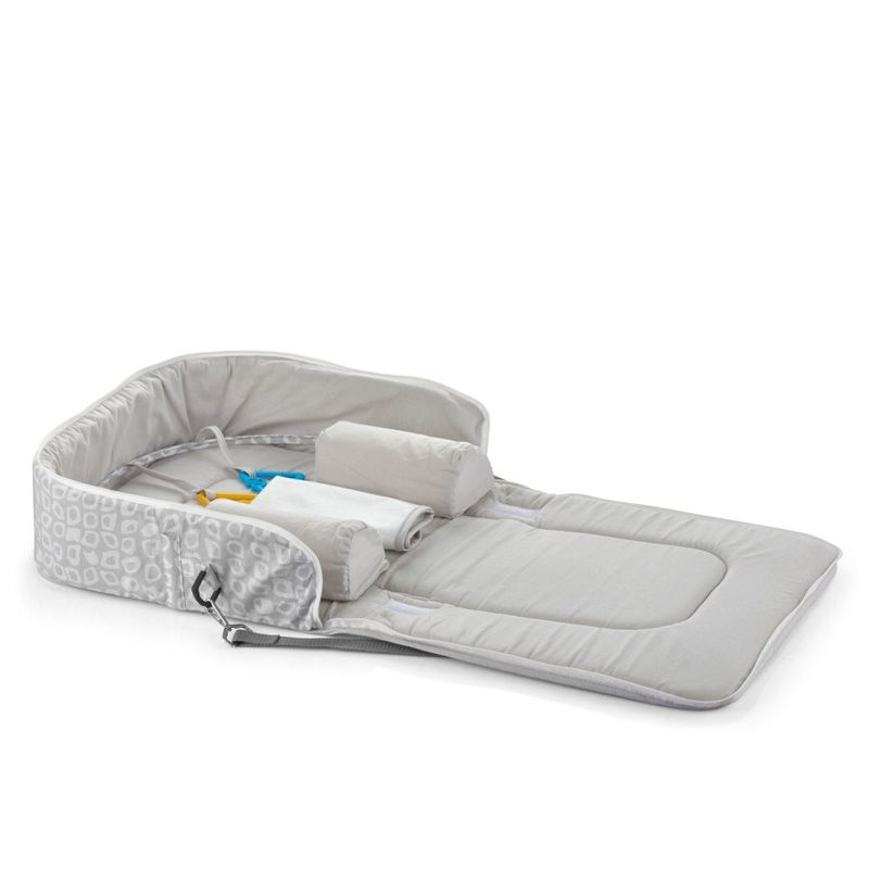 Jucarii, Copii si Bebe - Maternitate - Genti bebelusi - Geanta multifunctionala 3 in 1, BabyJem, 60x100 cm (Culoare: Gri) - Infinity.ro