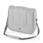Jucarii, Copii si Bebe - Maternitate - Genti bebelusi - Geanta multifunctionala 3 in 1, BabyJem, 60x100 cm (Culoare: Gri) - Infinity.ro