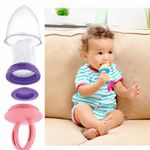 Jucarii, Copii si Bebe - Hrana si alaptare - Biberoane, suzete si accesorii hranire - Articole hranire bebelusi - Dispozitiv de hranire Fruits BabyJem (Culoare: Roz) - Infinity.ro