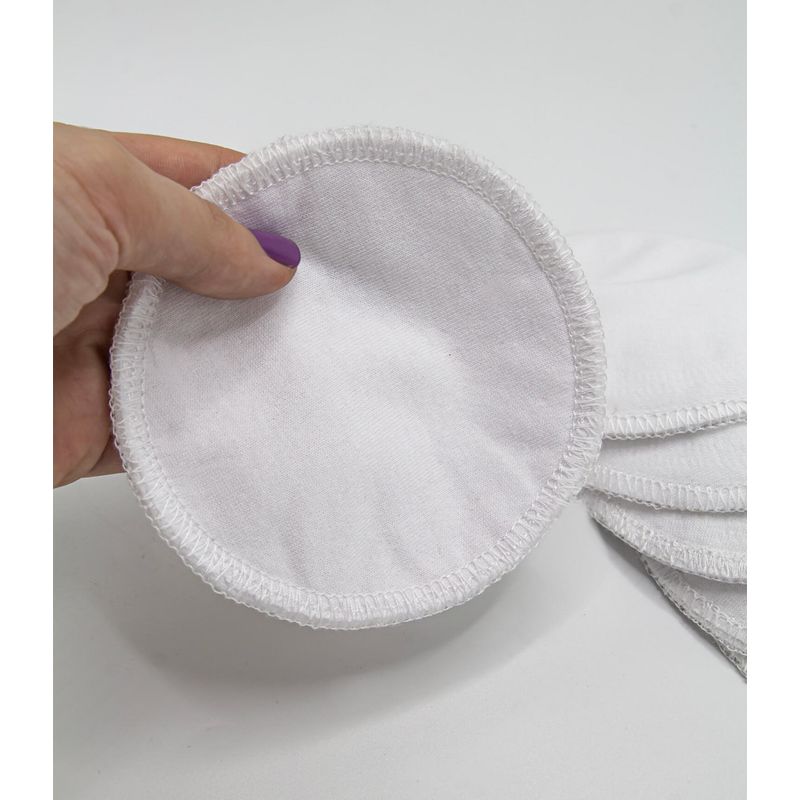 Jucarii, Copii si Bebe - Maternitate - Accesorii alaptare - Tampoane pentru sani reutilizabile, BabyJem, 6 bucati - Infinity.ro