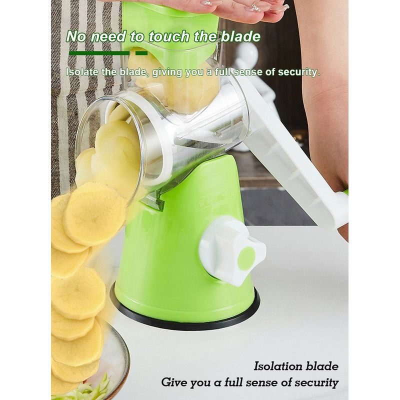 Casa si Gradina - Bucatarie si vesela - Ustensile bucatarie - Razatori si curatatoare - Razatoare de masa 3 in 1, manuala, pentru fructe si legume - Infinity.ro