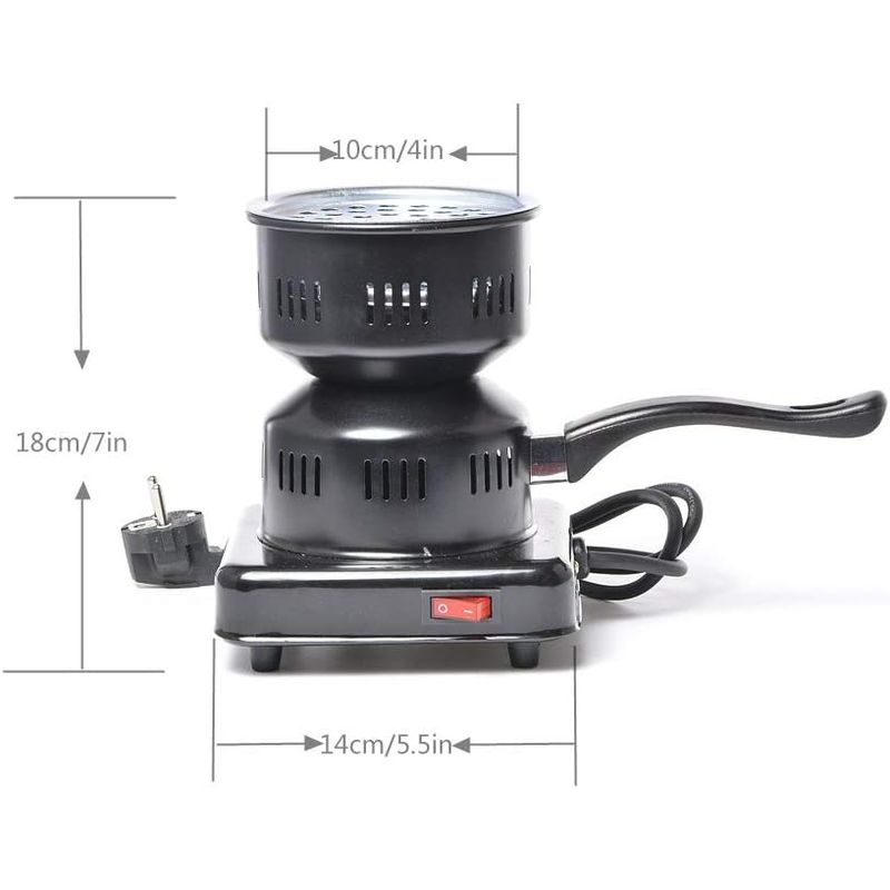 Electronice si Electrocasnice - Aragazuri, cuptoare si hote - Plite incorporabile - Plite electrice - Plita electrica pentru aprinderea carbunilor de narghilea si nu numai 450W - Aprinzator carbuni - Infinity.ro