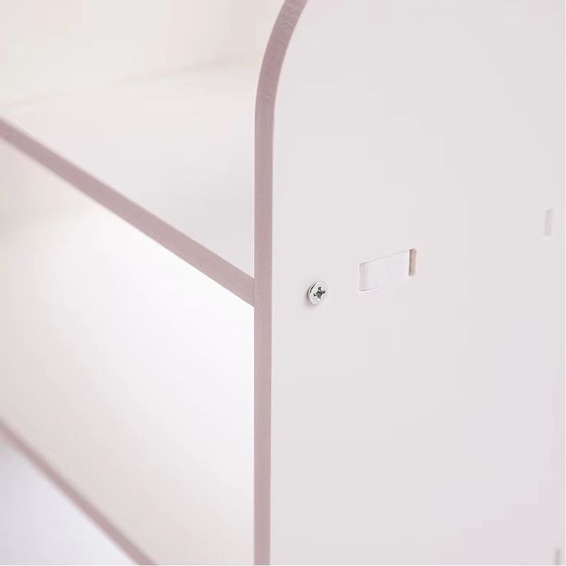 Casa si Gradina - Mobilier - Biblioteci si rafturi - Etajere - Etajeta pentru Birou, cu 6 Compartimente si un Sertar, PVC, 55x14x34cm, Alb - Infinity.ro