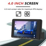 Auto si Moto - Electronice auto - Camere auto si DVR - Camera Tripla Auto DVR, Display 4", Full HD 1080p, Unghi de 170°, Negru - Infinity.ro