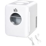 Electronice si Electrocasnice - Aparate frigorifice - Frigidere - Frigider turistic, mini, 12V/220V, alb, 4 L, 25.8x20.5x26.3 cm - Infinity.ro