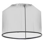 Casa si Gradina - Gradinarit si plante - Intretinere gradina - Articole daunatori gradina - Plasa tantari, muste si alte insecte, pentru umbrela de gradina, material Oxford, negru, 300x230 cm - Infinity.ro