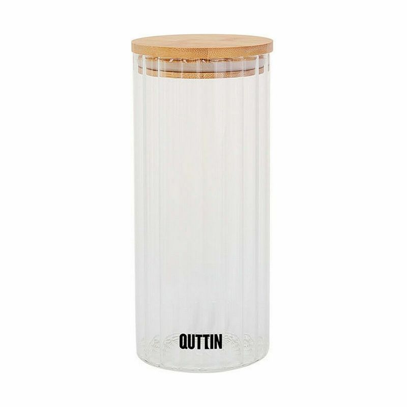 Casa si Gradina - Bucatarie si vesela - Organizare si depozitare bucatarie - Borcane si capace - Borcan Quttin Sticla borosilicata 1,05 L (12 Unitati) - Infinity.ro