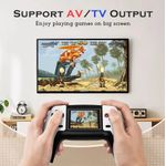 PC, gaming si accesorii - Gaming - Console gaming - Consola jocuri video P5, portabila, 520 jocuri retro, rezolutie 320x240 - White - Infinity.ro