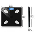 Ingrijire personala si Cosmetice - Sanatate si wellness - Aparate medicale - Cantare corporale - Cantar Smart cu functie de masurare a Indicelui Masei Corporale - Negru - Infinity.ro