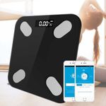 Ingrijire personala si Cosmetice - Sanatate si wellness - Aparate medicale - Cantare corporale - Cantar Smart cu functie de masurare a Indicelui Masei Corporale - Negru - Infinity.ro