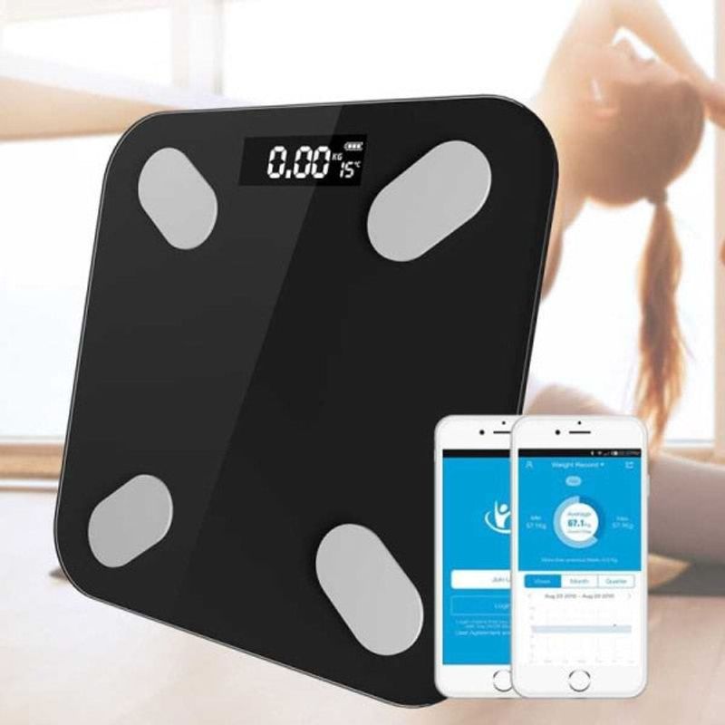 Ingrijire personala si Cosmetice - Sanatate si wellness - Aparate medicale - Cantare corporale - Cantar Smart cu functie de masurare a Indicelui Masei Corporale - Negru - Infinity.ro