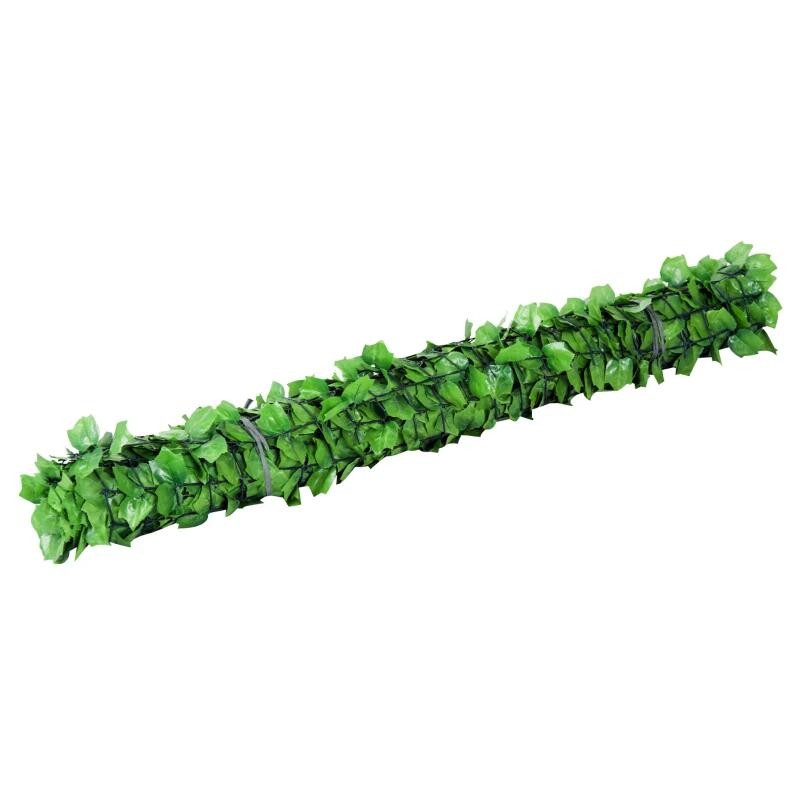 Casa si Gradina - Gradina si terasa - Garduri, panouri si accesorii - Gard viu artificial pentru gradina/terasa/balcon, frunze de artar, PE, verde, 300x150 cm - Infinity.ro