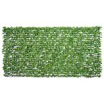 Casa si Gradina - Gradina si terasa - Garduri, panouri si accesorii - Gard viu artificial pentru gradina/terasa/balcon, frunze de artar, PE, verde, 300x150 cm - Infinity.ro