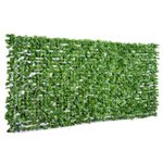 Casa si Gradina - Gradina si terasa - Garduri, panouri si accesorii - Gard viu artificial pentru gradina/terasa/balcon, frunze de artar, PE, verde, 300x150 cm - Infinity.ro