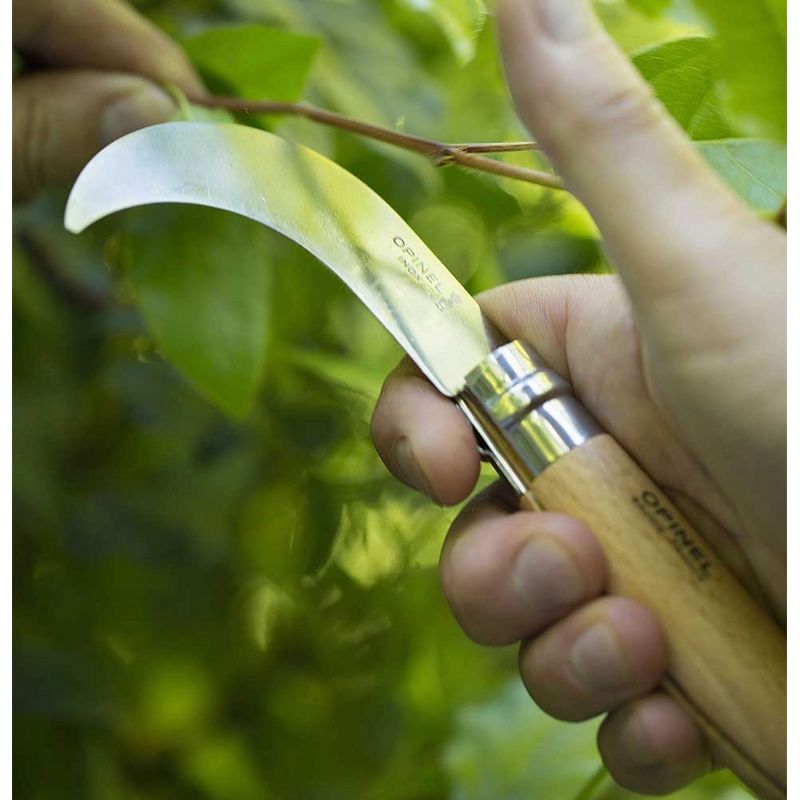 Sport si Outdoor - Camping - Cutite, bricege si accesorii - Cutite si bricege - Cutit pentru gradinarit N°10, inox, 10cm - Opinel - Infinity.ro