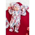 Fashion, accesorii si bijuterii - Copii - Imbracaminte copii - Salopete copii - Romper de bumbac 100% Colectia "Kate" 2021 Marimea 74 - Infinity.ro