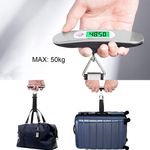 Sport si Outdoor - Articole de voiaj - Accesorii articole de voiaj - Cantar digital de mana, pentru bagaje, max 50 kg, argintiu Vivo LSS50 - Infinity.ro