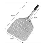 Casa si Gradina - Bucatarie si vesela - Ustensile bucatarie - Polonice, linguri si clesti de bucatarie - Paleta pentru pizza, din aluminiu, 66 cm, Vivo PZ30 - Infinity.ro