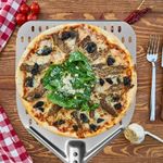 Casa si Gradina - Bucatarie si vesela - Ustensile bucatarie - Polonice, linguri si clesti de bucatarie - Paleta pentru pizza, din aluminiu, 66 cm, Vivo PZ30 - Infinity.ro