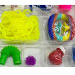 Jucarii, Copii si Bebe - Jucarii si jocuri - Jucarii & jocuri educative - Jucarii interactive - Set de 12 jucarii antistres, calendar Advent, Fidget Toys GC101 - Infinity.ro