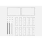 Casa si Gradina - Mobilier - Biblioteci si rafturi - Rafturi - Raft ajustabil cu 2 nivele pentru spatiul de sub chiuveta, Vivo, alb, 25 x 38.5 x 43 cm, TK0121 - Infinity.ro