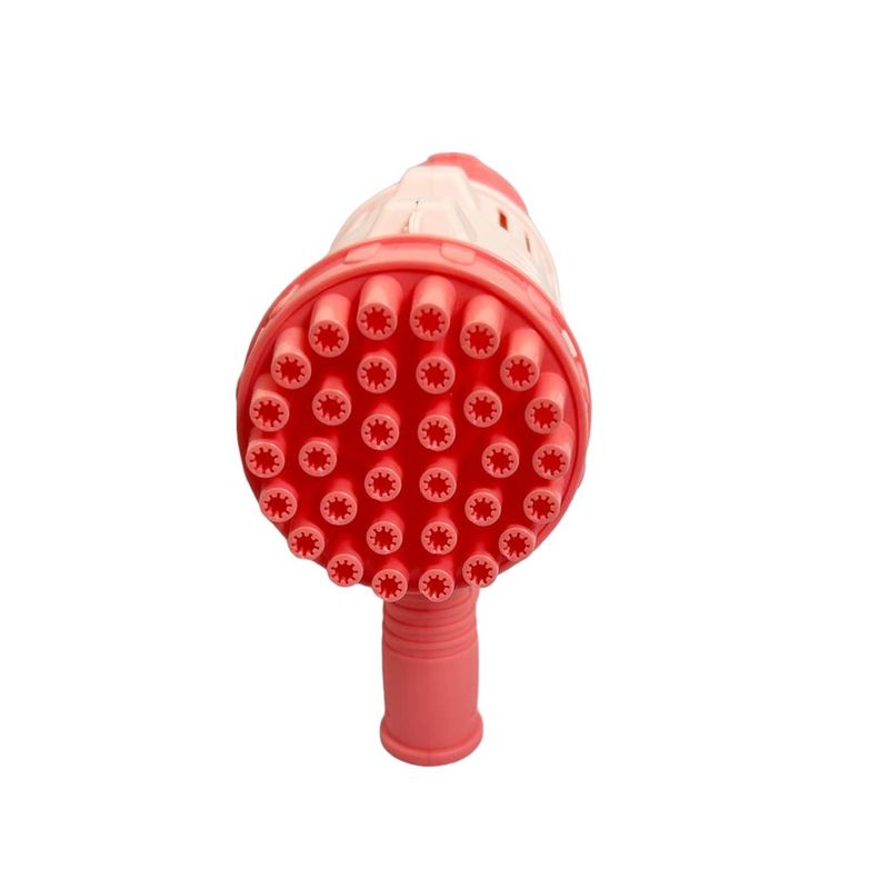Jucarii, Copii si Bebe - Jucarii si jocuri - Jucarii & jocuri educative - Jucarii interactive - Pistol de facut baloane cu sapun, cu 32 orificii, roz, 27 x 15 cm, Vivo 6220-PINK - Infinity.ro