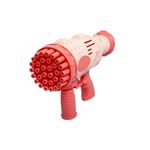 Jucarii, Copii si Bebe - Jucarii si jocuri - Jucarii & jocuri educative - Jucarii interactive - Pistol de facut baloane cu sapun, cu 32 orificii, roz, 27 x 15 cm, Vivo 6220-PINK - Infinity.ro