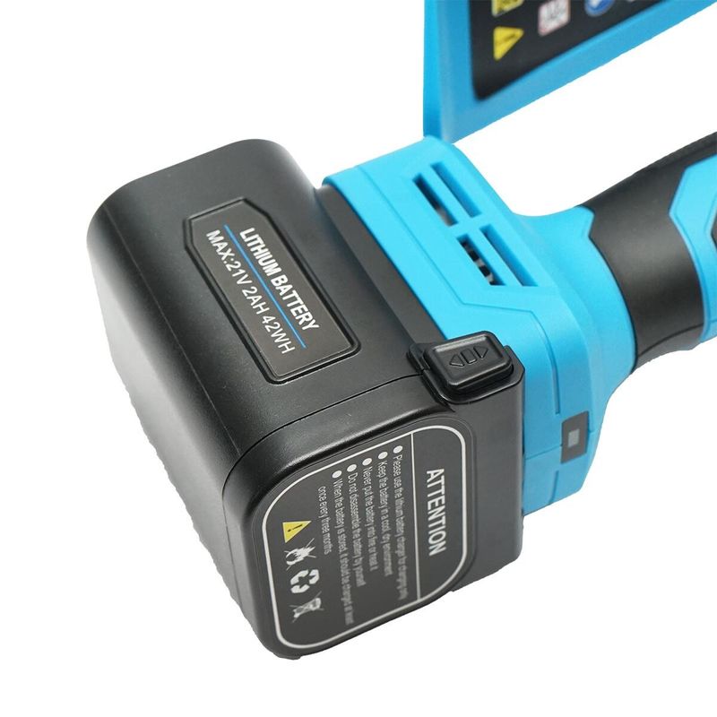 Casa si Gradina - Constructii - Scule electrice si accesorii - Fierastraie electrice - Drujba electrica pentru crengi, cu acumulator 2 Ah, incarcator 21V Li-Ion, cu geanta, 18 cm - Infinity.ro